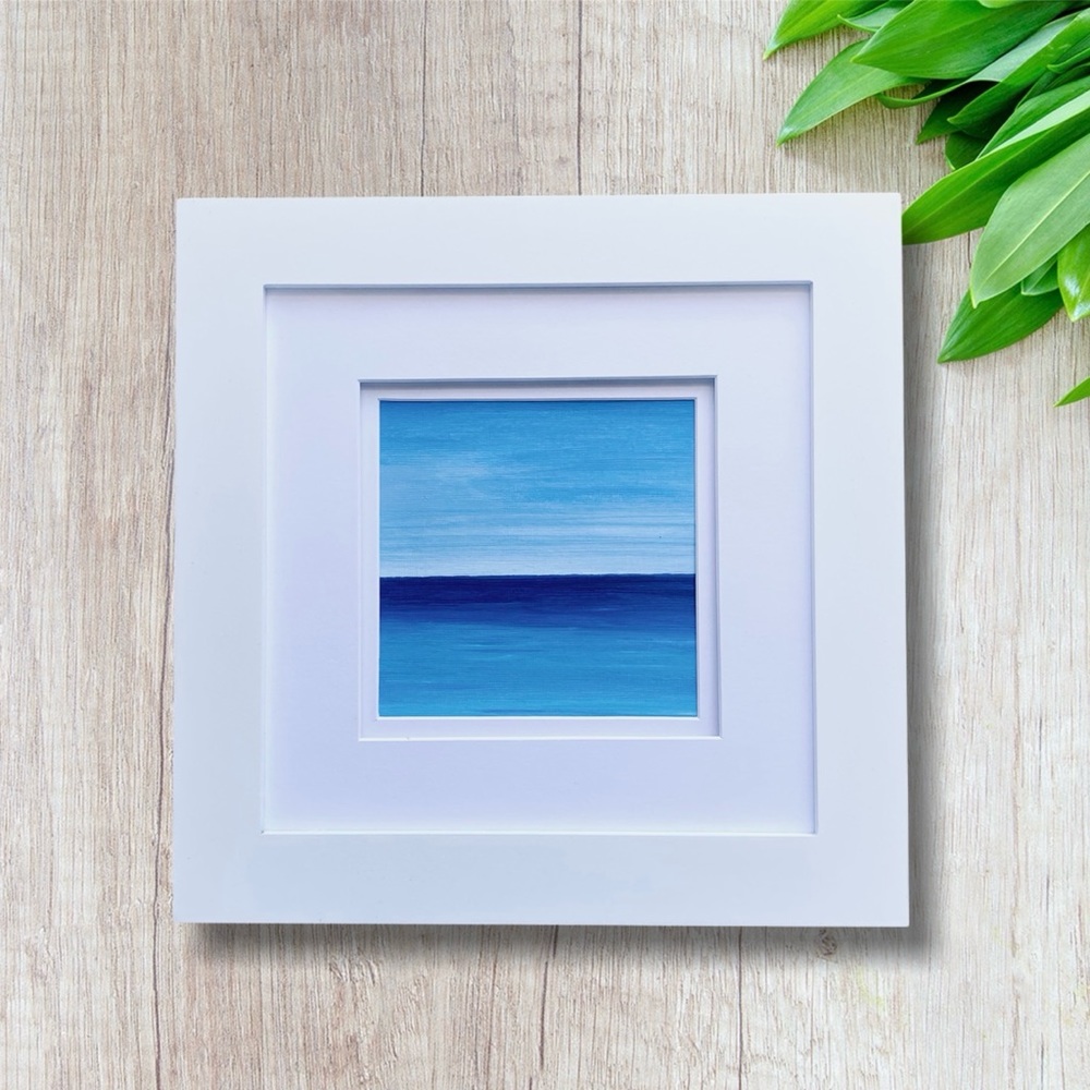 Original Painting, ocean, beach, landscape art
